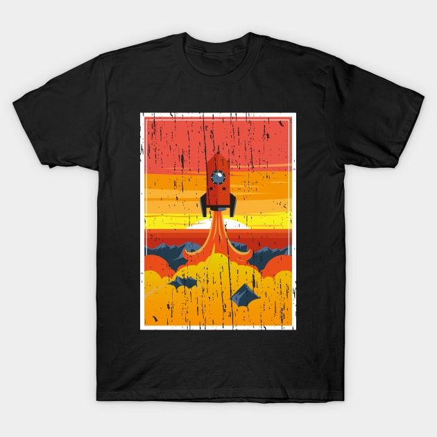 rocket launcher T-Shirt by Sasaku